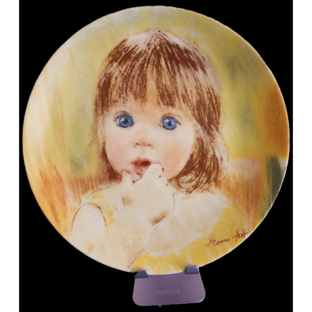 "Fascination" 1st plate in the Frances Hook Legacy series from Knowles